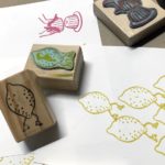 Carimbos com fotopolímero - foto de Inês Cóias