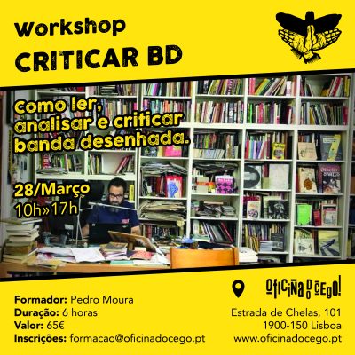 Como ler, analisar e criticar banda desenhada | 28 de Março de 2026