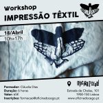 Workshop de serigrafia e impressão têxtil | 18 de abril de 2026