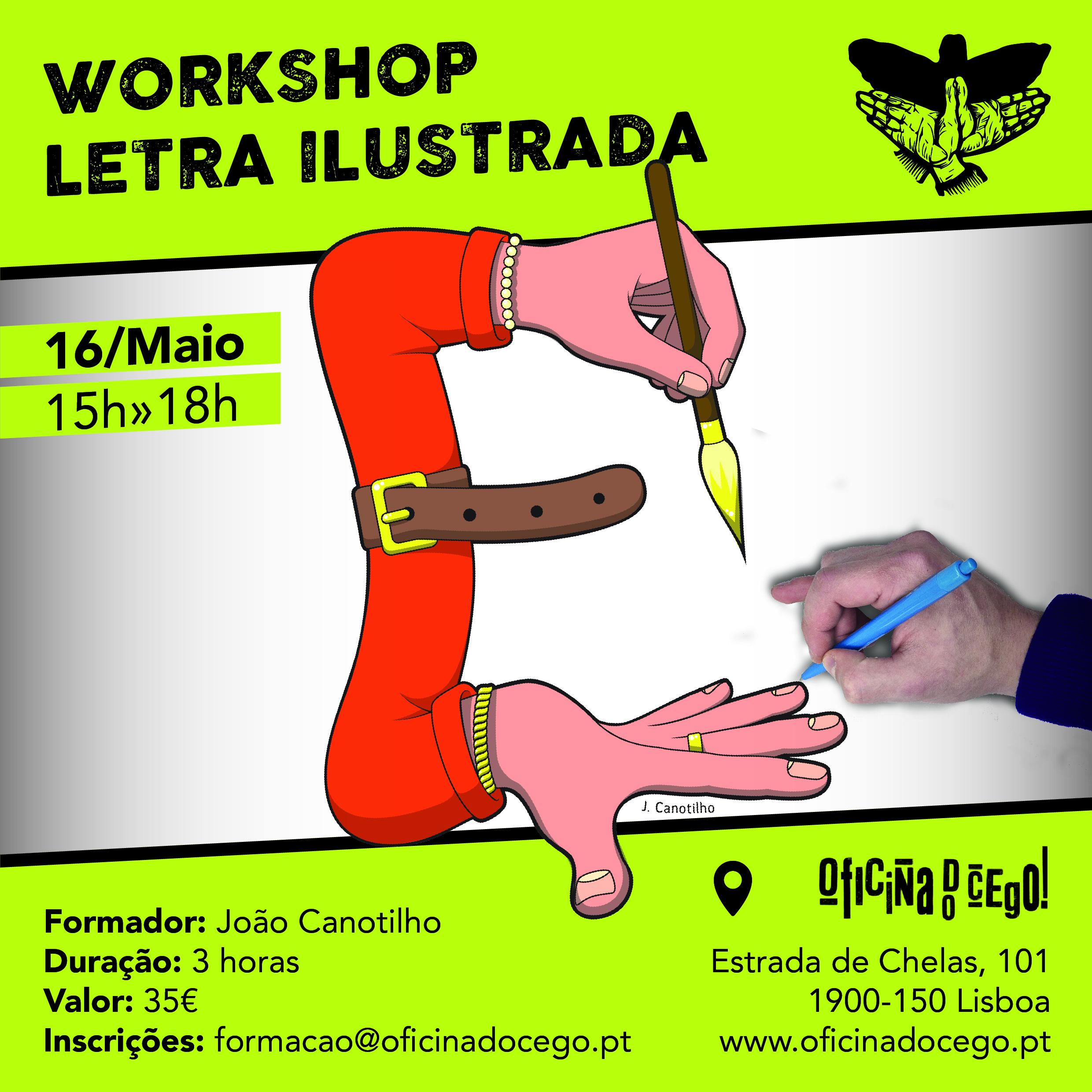 Workshop de letra ilustrada - João Canotilho